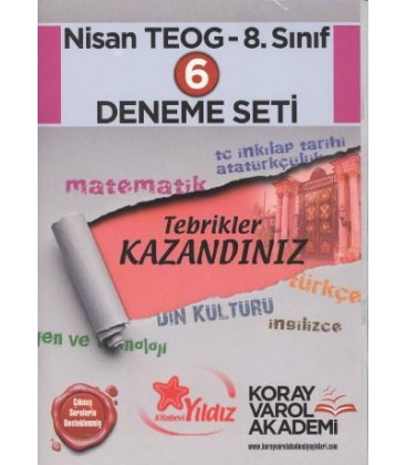 8.SINIF TEOG DENEME SETİ / KORAY VAROL