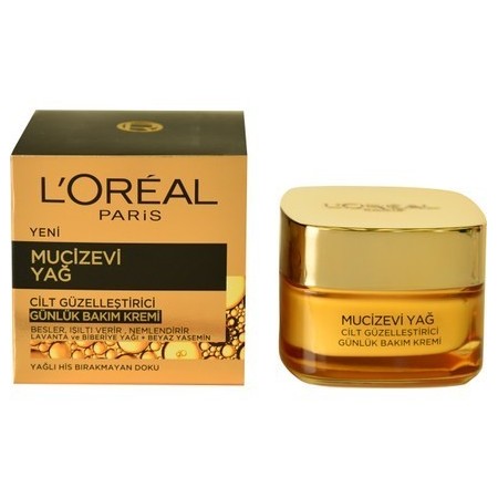 L'Oréal Paris Mucizevi Yağ Krem Günlük Bakım Kremi 50ml