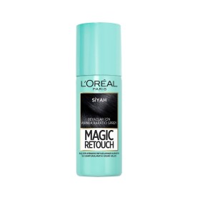 L'Oreal Paris Beyaz Saçlar için Kapatıcı Siyah Saç Spreyi - Magic Retouch 75 ml
