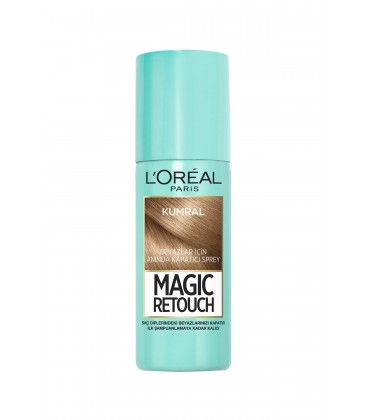 L'Oreal Paris Beyaz Saçlar için Kapatıcı Kumral Saç Spreyi - Magic Retouch 75 ml