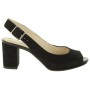 Clarks Kelda Spring Black Suede Kadın Topuklu Ayakkabı
