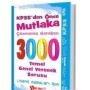 KPSS'den Önce Mutlaka Çözmeniz Gereken 3000 Temel Genel Yetenek Sorusu Lisans Adayları İçin