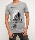 DeFacto Erkek Baskılı T-shirt I1579AZ