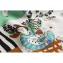 Rumisu Zappy Zippy Tails Party Baskılı %100 İpek Fular