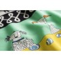 Rumisu Zappy Zippy Tails Party Baskılı %100 İpek Fular