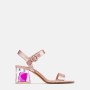 Zara Rosad Osc Dark Pink Kadın Topuklu Ayakkabı 1303/301/062