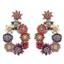 Deepa By Deepa Gurmani Gold Multi Küpe