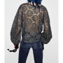 Zara Lace Kadın Dantelli Bluz 2878/020