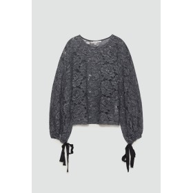 Zara Lace Kadın Dantelli Bluz 2878/020