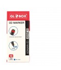 Globox CD Marker Siyah Kalem M 1005 10 Adet