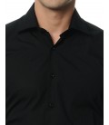 Süvari Siyah Erkek Gömlek P-00002068