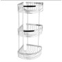Tema Triple Sponge Holder Köşe Şampuanlık 74003
