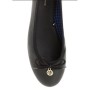 Tommy Hilfiger Basıc Leather Ballerına Charm Babet FW0FW02814