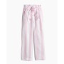 Striped Paper-Bag Bayan Pantolon J2438