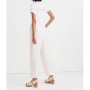 Striped Paper-Bag Bayan Pantolon J2438