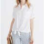 Madewell Kadın Kısa Kollu Gömlek H9920