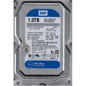WD Blue 3,5" 1Tb 64MB Pc Hard Drive WD10EZEX