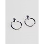 La La Land&Co Vintage Hoops Silver Küpe