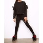 Tyess Kız Çocuk Siyah S-Shirt 18FW0TJ4408