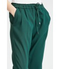Koton Kadın Yeşil Normal Bel Pantolon 8YAK42423UW770