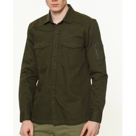 Mavi Hooded Shırt Dusty Olive Erkek Gömlek 020782-25694