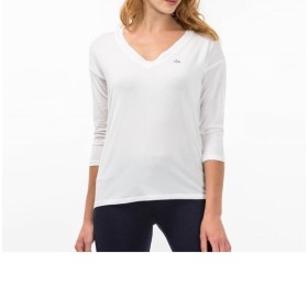 Lacoste Tişört V YAKA T-Shirt & Bluz TF1818.18B