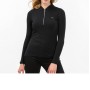 Lacoste Kadın Siyah Uzun Kollu Polo Yaka Triko PF1807.07S
