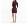 Lacoste Kadın Slim Fit Bordo Elbise EF1805.05F