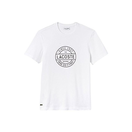 Lacoste Erkek Beyaz Tişört TH1176.001