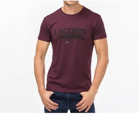 Lacoste Erkek Bordo T Shirt TH6956.RDV