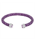 Swarovski Bilezik Crystaldust Cuff Heart Purple Size M Limited Edition 5278499