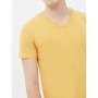 Koton V Yaka T-Shirt Hardal 7YAM12138LK994