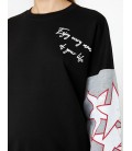 Koton Yazılı Baskılı Sweatshirt Siyah 9KAL16352OK03A