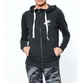 Nike Kapüşonlu Fermuarlı Sweatshirt 883729-010