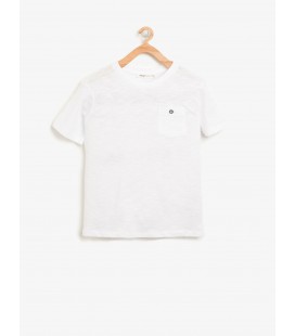 Koton Çocuk Kısa Kollu T-Shirt Beyaz 8YKB18858OK000