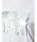 Koton İnci Detaylı T-Shirt Beyaz 9KAK13780EK001
