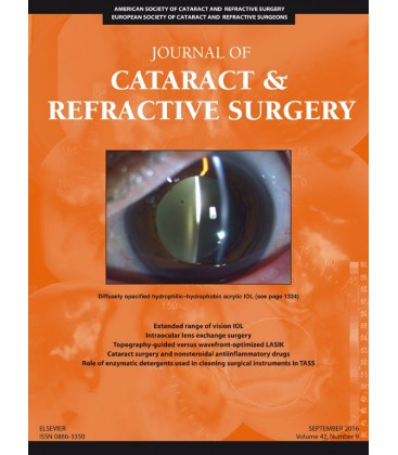 Journal of Cataract & Refractive Surgery Vol 42