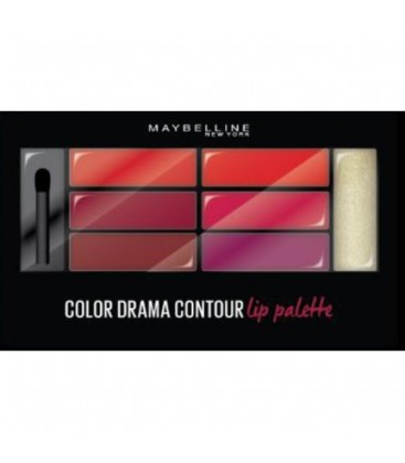 Maybelline New York Color Drama Lip Contour Palette 01 Crimson Vixen