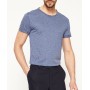 Koton Bisiklet Yaka T-Shirt İndigo 7YAM12005KK740