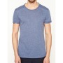 Koton Bisiklet Yaka T-Shirt İndigo 7YAM12005KK740
