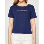 Koton Kadın Yazılı Baskılı T-Shirt Lacivert 7YAL11684JK734