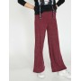 Koton Geniş Paça Kadın Pantolon Mor 9KAK43205QK376