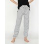 Koton Kadın Çizgili Pijama Altı Gri 9KLK71165OK023