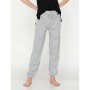 Koton Kadın Çizgili Pijama Altı Gri 9KLK71165OK023
