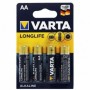 Varta LongLife Extra Alkalin AA  4Lü Kalem Pil 4106