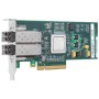 DELL 110BCADE8G2-HBA-FP Brocade BR825 FC8 Dual Port HBA Card PCIe 8Gbps Fibre Channel - Kit