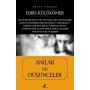 Anılar ve Düşünceler - İdris Küçükömer - Profil Kitap