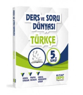 5. Sınıf Türkçe - Ders Ve Soru Dünyası - Kitap Depo Yayınları