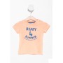 DeFacto Erkek Bebek Yazı Baskılı T-shirt  J6253A2