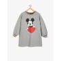 Koton Mickey Baskılı Elbise Gri 9KKG87522AKGRM